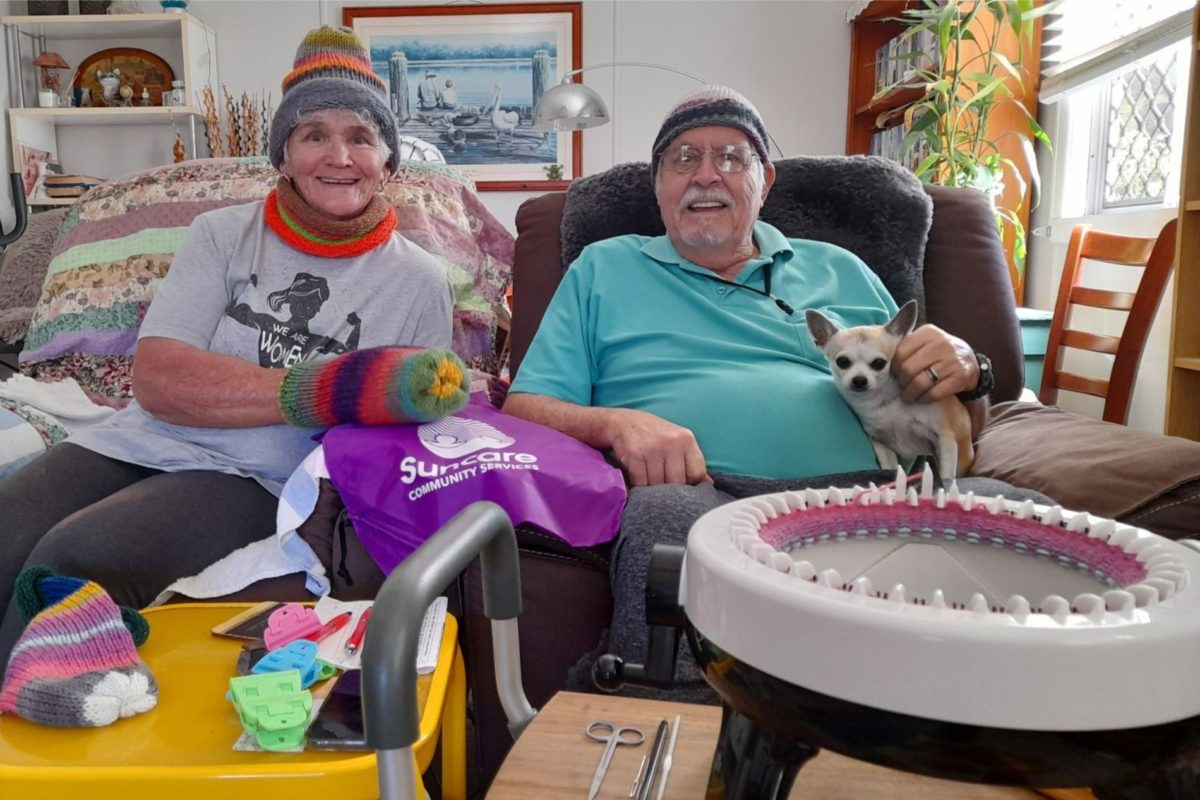 Hervey Bay's caring community - Marian and Rick